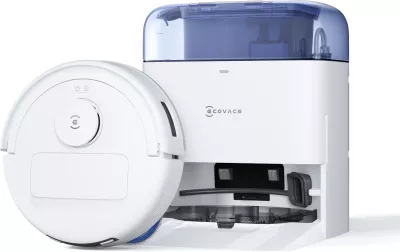 Robot fshesë 2-në-1 Ecovacs Deebot MINI, hartëzim LiDAR, bateri 3200 mAh, blu