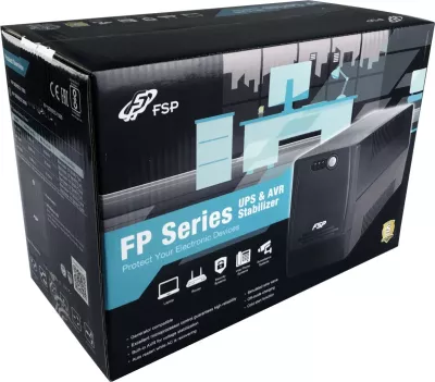 UPS FSP FP 1500, Line-Interactive, 1.5 kVA, 900 W, Sine, 162 V, 290 V