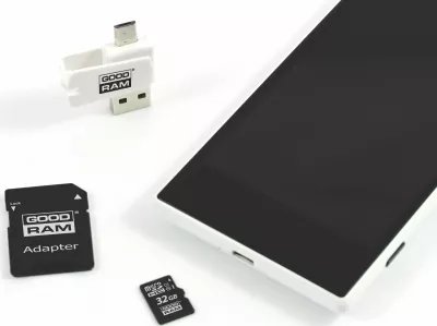 Kartë memorie GoodRam All in One microSDHC 16GB Class 10 UHS-I/U1, me adapter SD + lexues karte (M1A4-0160R12)