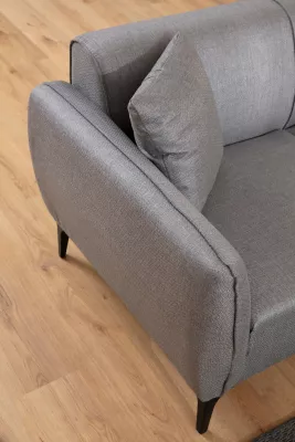 Divan dy vendësh Atelier del Sofa, Belissimo, ngjyrë gri
