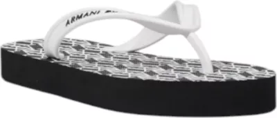 Papuqe për femra Armani Exchange FLIP FLOP XDQ010 XV700, të zeza e të bardha [Madhësia: 39]
