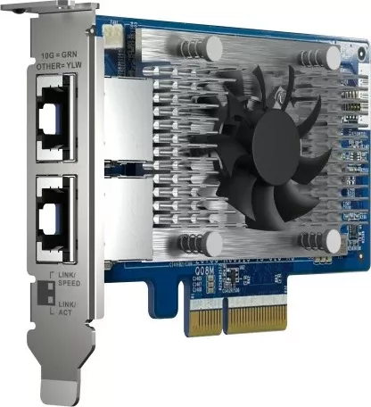 Kartë rrjeti QNAP QXG-10G2T-X710, PCI Express, 1000 Mbit/s