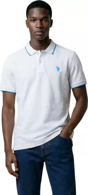 Maicë polo për meshkuj U.S. Polo Assn. US43 197027, e bardhë