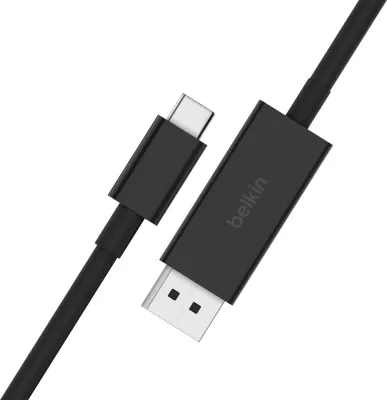 Belkin AVC014bt2MBK 2 m USB Type-C DisplayPort Black