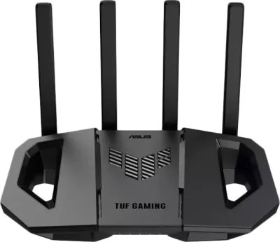 Router gaming ASUS TUF Gaming BE3600, WiFi 7 dual-band, 4x Gigabit LAN, 1GB RAM, 256MB flash, i zi