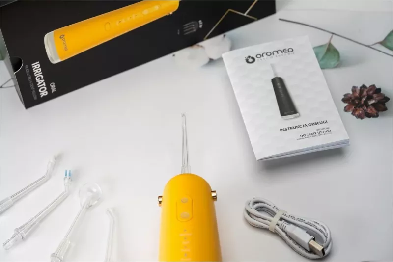 Irigator dhëmbësh Oromed Gold-X-Dent, i verdhë
