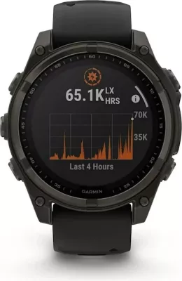 Smartwatch Garmin fenix 8, 51 mm, 32 GB, Titanium, i zi