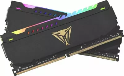 RAM Memorje Patriot Viper Steel RGB PVSR416G320C8K 16GB (2x8GB) DDR4 3200MHz CL18 UDIMM, e zezë, set