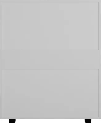 Komodinë melamine THORG FH8995.03 me 5 sirtarë të bardhë 80Χ40Χ100Hcm