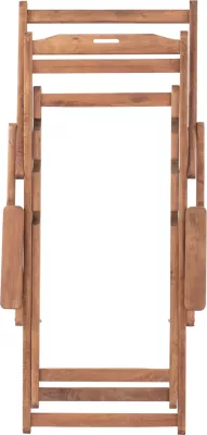 Karrige lounge Limnos me krah, ngjyrë arre, FH5799.01, 62.5x97x105 cm
