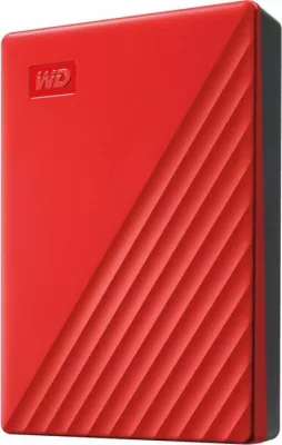 Hard disk i jashtëm WD My Passport WDBPKJ0040BRD-WESN 4TB 2.5" USB 3.2 Gen 1, i kuq