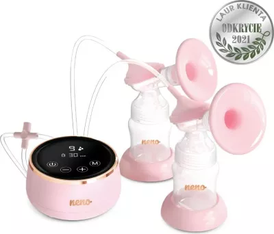 Pompë gjidhënie elektronike Neno Bella Twin, 150 ml, rozë