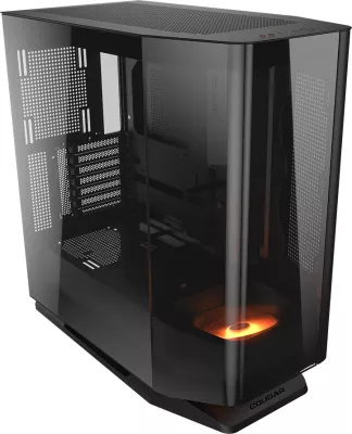 Kasë COUGAR FV270 mid tower, tempered glass, ATX, RGB, e zezë