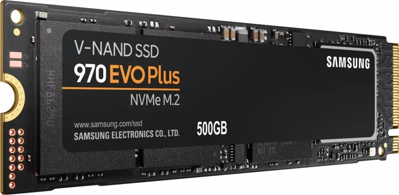 SSD Samsung 970 EVO Plus, 500 GB, M.2, 3500 MB/s