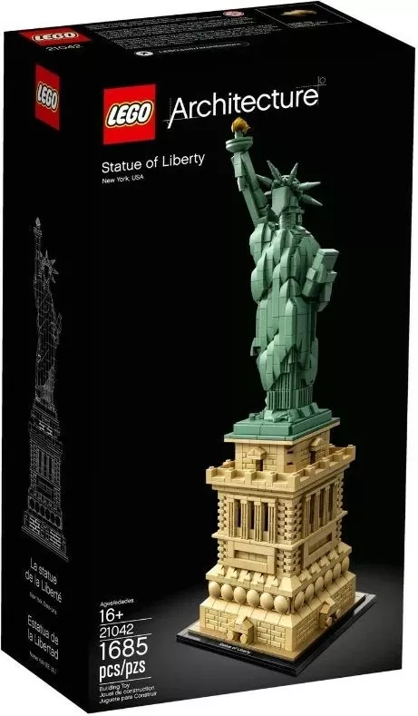 Set LEGO Architecture 21042, Statuja e Lirisë