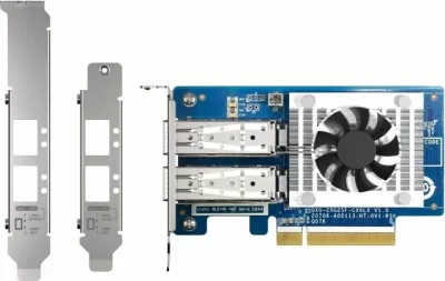 Kartelë rrjeti QNAP QXG-25G2SF-CX6 25GbE, 2x SFP28, PCIe Gen4 x8