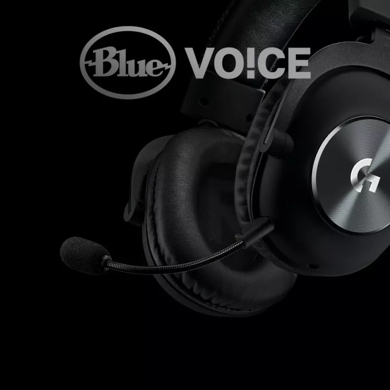 Kufje gaming Logitech G PRO X, me kabllo, 20 - 20000 Hz, 320 g, të zeza