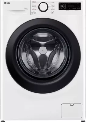 Lavatrice-tharesë, LG F4DR509SBW, 9/6 kg, 1400 rpm, larje me avull, e bardhë