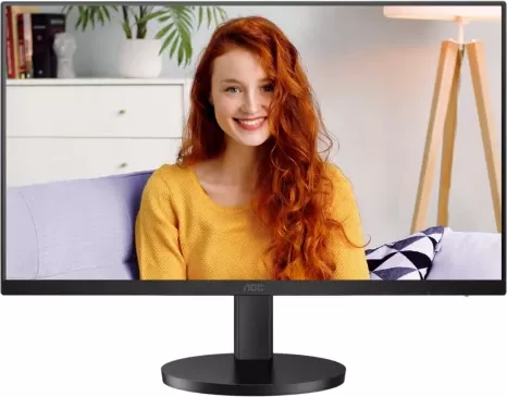 Monitor AOC U27B3AF 27\" UHD 4K IPS 60Hz HDR10, Adaptive Sync, 2x HDMI, DisplayPort, altoparlantë, i zi