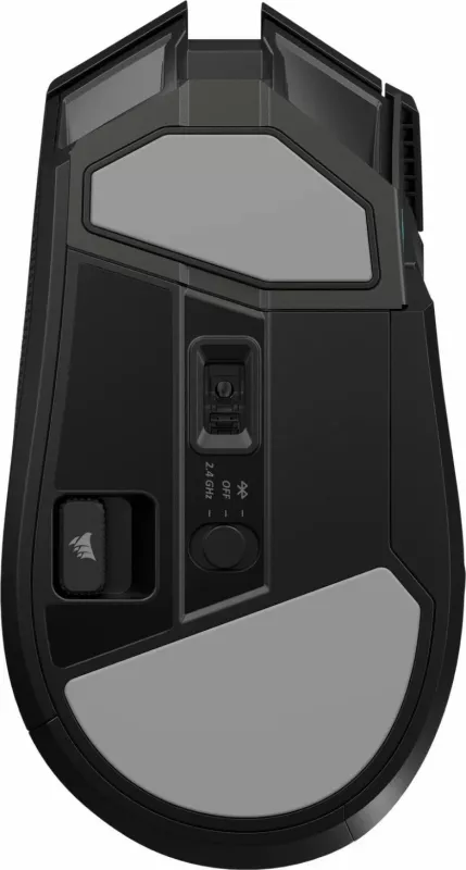 Maus Corsair Darkstar, RGB, pa kabllo, i zi