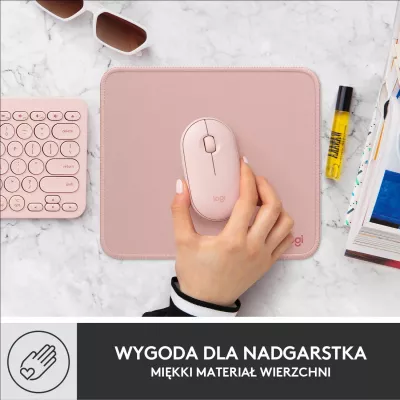 Mauspad Logitech Studio Series 956-000050 23x20cm 3mm Darker Rose