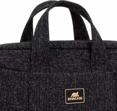 Çantë laptopi RIVACASE 7931 15.6 inç, e papërshkueshme nga uji, me rrip, e zezë