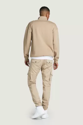 Pantallona për meshkuj Jack & Jones JPSTPAUL JJFLAKE ANA 542, bezhë [Madhësia: W27 L30]