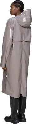 Jakne shiu Rains Longer Jacket W3 për meshkuj, vjollcë/taup [Madhësia: XS]