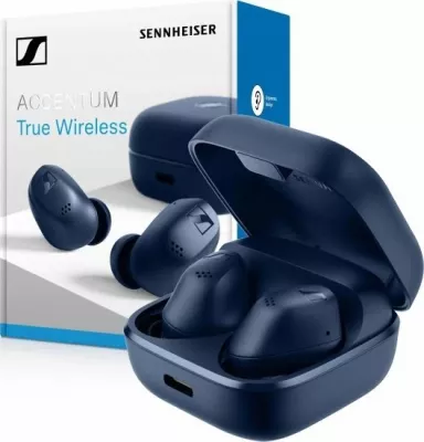 Kufje Sennheiser ACCENTUM True Wireless 700264, Bluetooth 5.3, ANC, Qi, blu