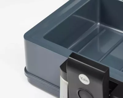 Kasafortë e vogël rezistente ndaj zjarrit YALE HOME YFC/154/KB1, 5L, Gri