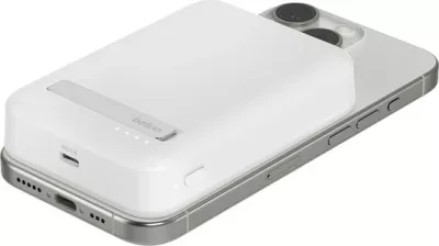 Karikues wireless Belkin BoostCharge Pro, 15 W, Bardhë