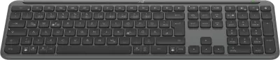 Tastierë Logitech 920-012451, full-size, pa tela, Bluetooth + RF, QWERTZ, graphite