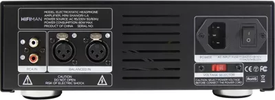 Amplifikator elektrostatik HiFiMAN Mini Shangri La, për kufje elektrostatike, i zi/argjendtë