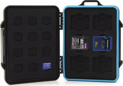 Kuti për karta memorje Orico PHCD-2-BK-BP, 6x SD + 18x microSD, e zezë