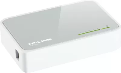Switch, TP-Link TL-SF1005D 5 porte 10/100Mbps desktop, e bardhë