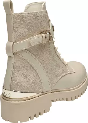 Çizme të shkurta për femra Guess Olanna2 FLTO2L FAL10, krem [Madhësia: 39]
