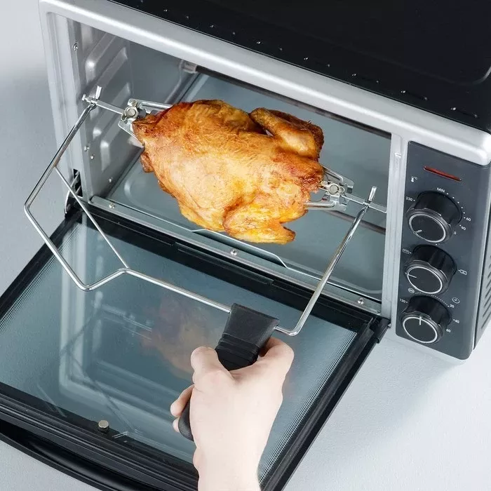 Furrë e vogël SEVERIN TO 2056, 30L, çelik inox, e zezë