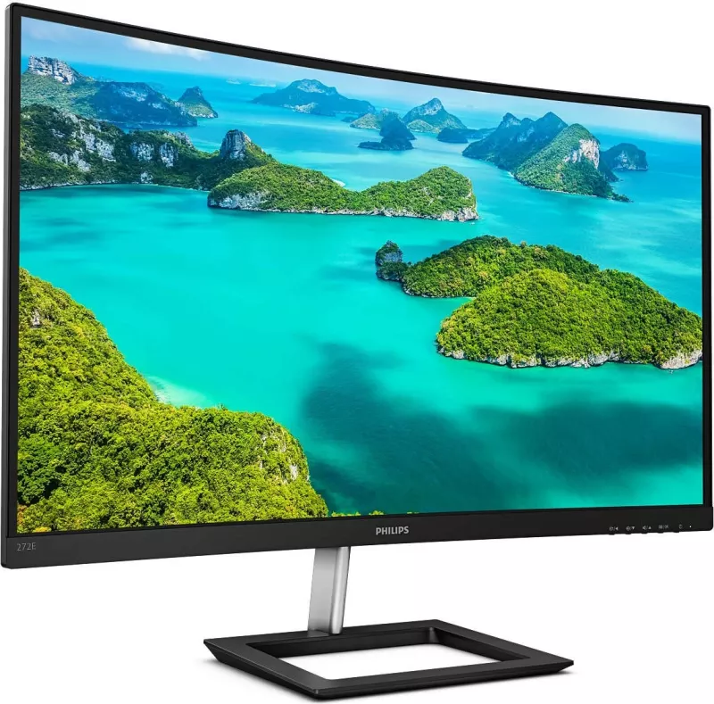 Monitor Philips E Line 272E1CA/00, 27 inç, Full HD, LCD, i zi