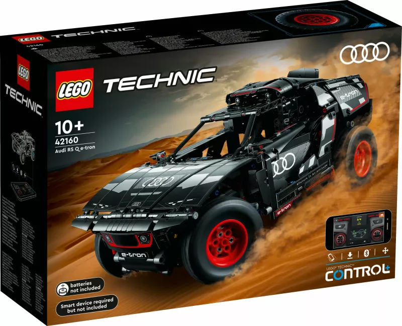 Set ndërtimi LEGO Audi RS Q e-tron, 10 vjet, Plastikë, 914 pjesë, 1.86 kg