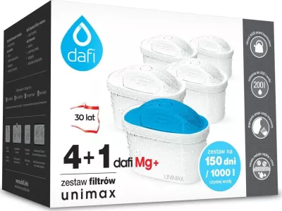 Insert filtri për ibrik uji Dafi Unimax Standard 200 L, set 5 copë
