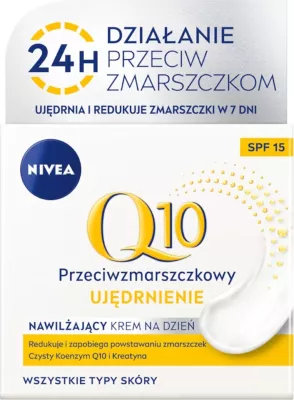 Krem ditës për femra Nivea Q10 Power Anti-Wrinkle Moisturizing, 50ml