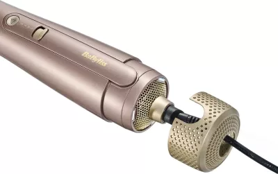Furçë elektrike për flokë Babyliss AS95E Air Power Volume, 1000 W, Champagne/Black