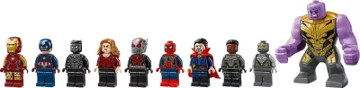 Set LEGO Marvel 76323 Avengers Endgame Final Battle, 621 pjesë