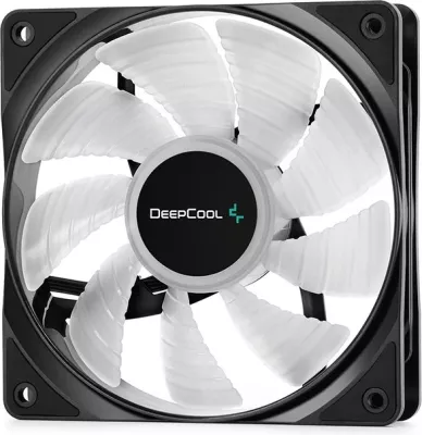 Ventilator për Kasë DeepCool RF120-3in1, 12 cm,, 3 copë, e zezë