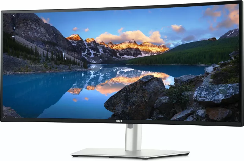 Monitor DELL UltraSharp U3425WE, 34", Wide Quad HD, i argjendtë