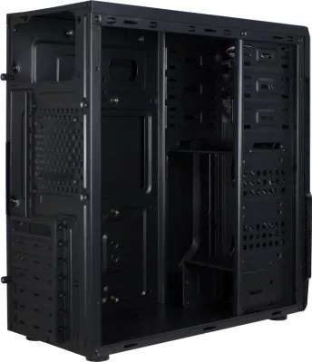 Kasë kompjuteri Inter-Tech B-30, Midi Tower, PC, ATX, micro ATX, e zezë