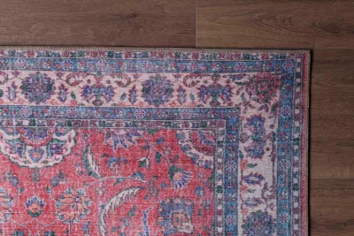 Qilim (230 x 330) Conceptum Hypnose, Blues Chenille - Rustic AL 84