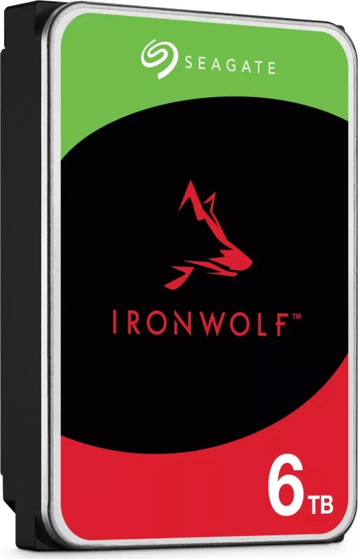 Hardisk i brendshëm Seagate IronWolf 6TB, argjendtë