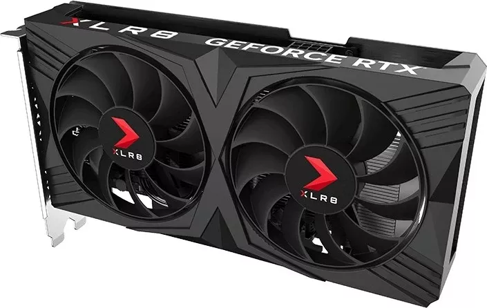 Kartelë grafike PNY GeForce RTX 4060 XLR8 Gaming VERTO, 8 GB, E zezë