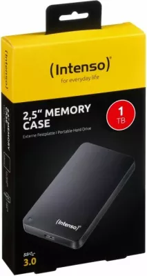Hard disk ekstern INTENSO Memory Case 1TB 2.5\" USB 3.0, i zi